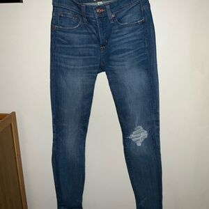 J. Crew women’s  Dark Blue Skinny Jeans